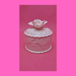 Porta Joia Aplique Flor