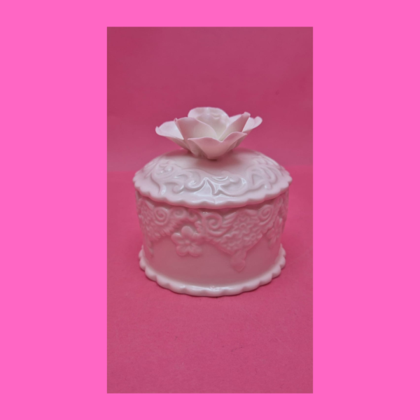 Porta Joia Aplique Flor