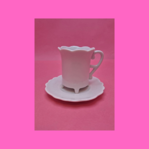 Xícaras de Café Pezinho c/ Pires 2