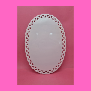 Placa Oval Borda Vasada
