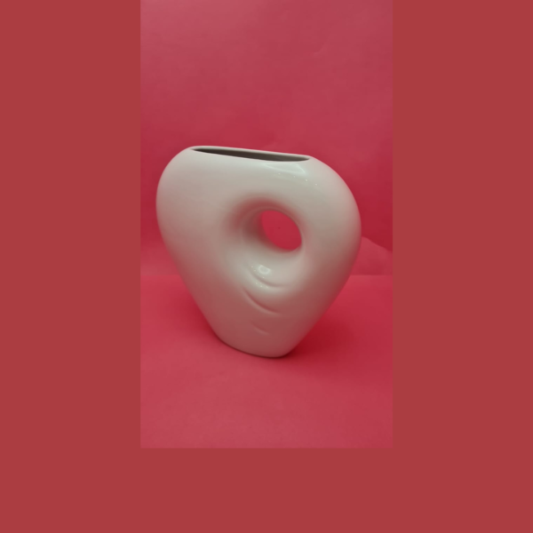 Vaso Coração Furo "P"