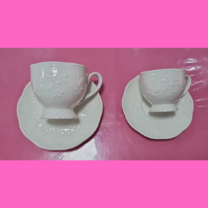 Xícaras de Chá e Café Borboletas