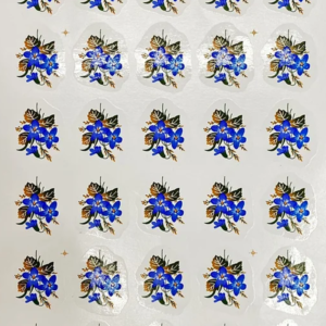 Floral Azul Mini