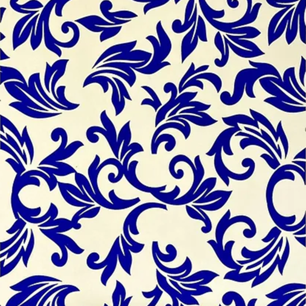 Arabescos Metalizados Azul