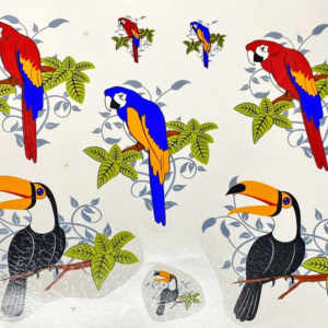 Arara e Tucano
