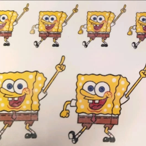 Bob Esponja 2 Tamanhos