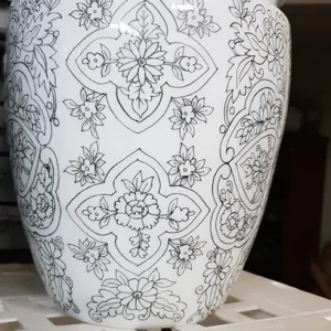 Cachepô Orquídea desenhado