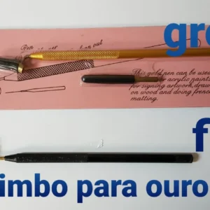 Cachimbo para Aplicar Ouro