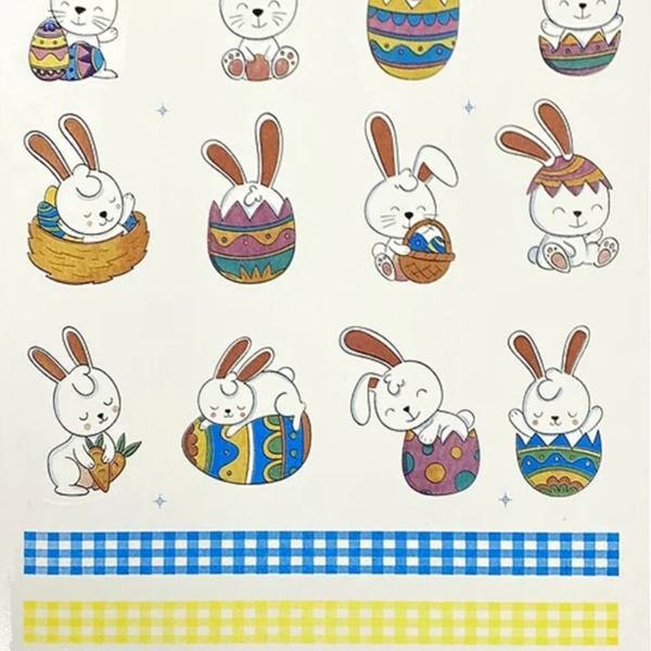Coelhos  Ovos e Faixas