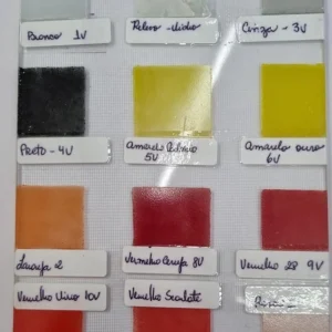 Cores para vidro 1