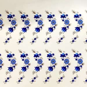 Flor de Borda Azul