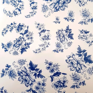 Floral Azul