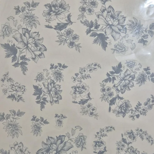 Floral Cinza