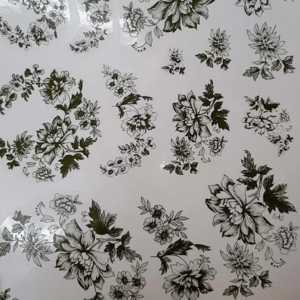 Floral Verde Escuro