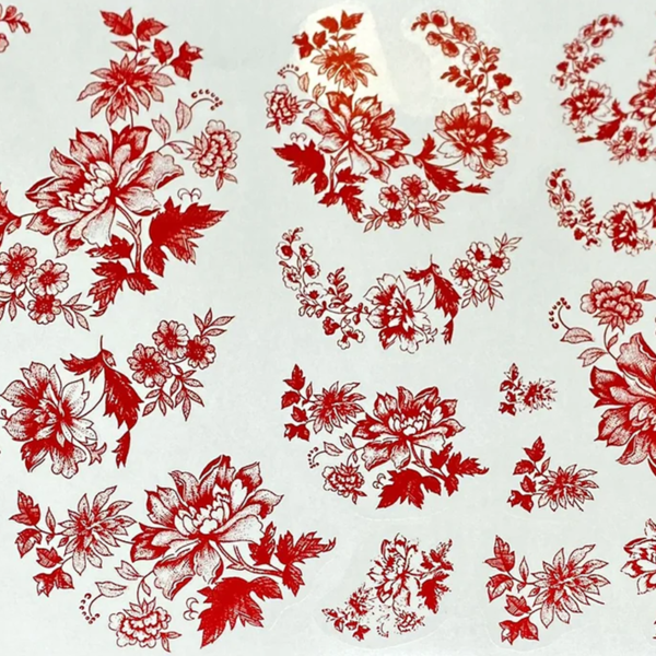 Floral Vermelho