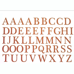 Letras Em Ouro