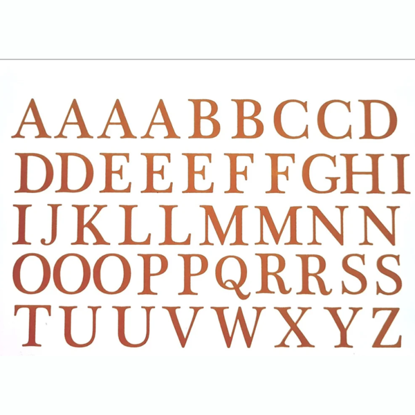 Letras Em Ouro