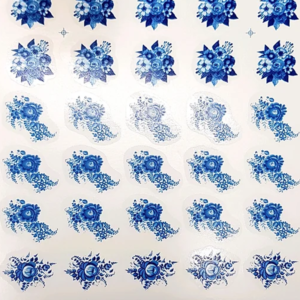 Multi Floral Azul