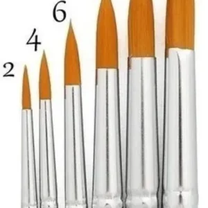 Pincéis de Nylon