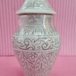 Potiche c/ Tampa Pequeno desenhado