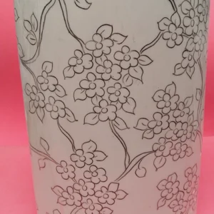 Vaso Oval Alto desenhado