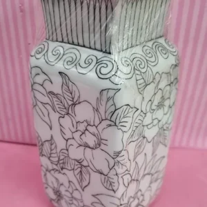 Vaso Quadrado Baixo desenhado