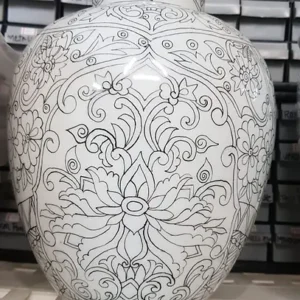 Vaso Tradicional Bola Alto desenhado